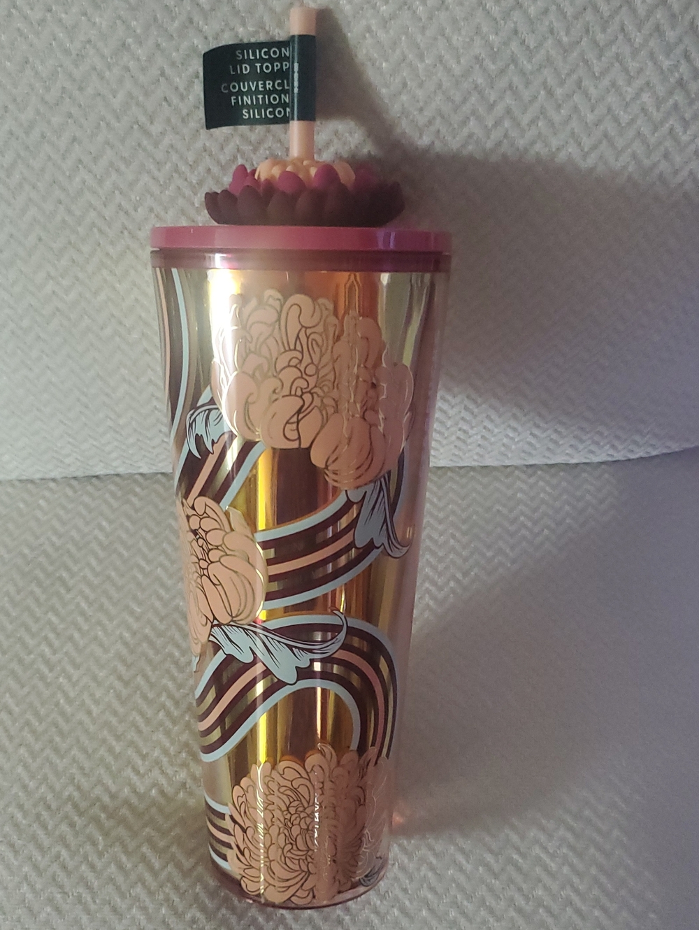Starbucks Limited Edition 2024 Holiday Chrysanthemum 24 oz Tumbler